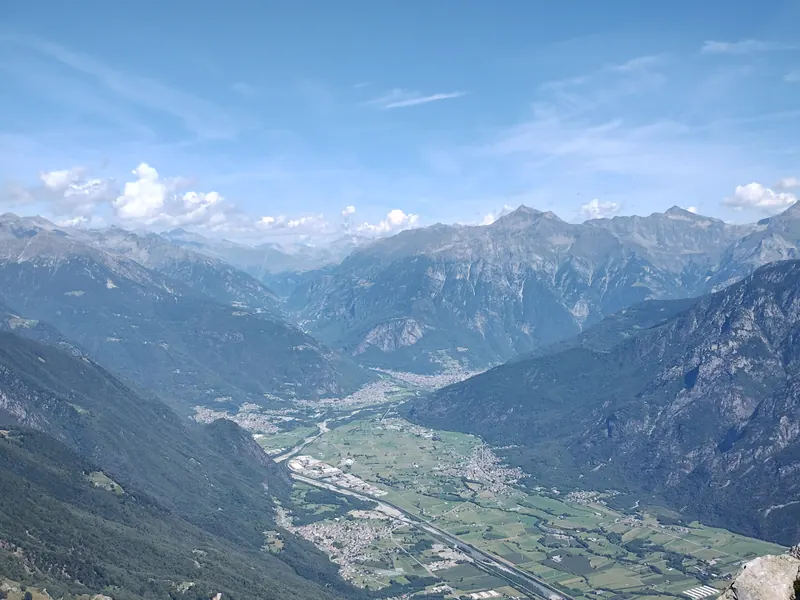 Paesaggio durante l'escursione: Monte Berlinghera